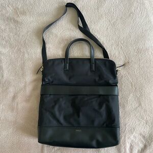 Black Messenger Laptop Bag